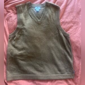 Woolrich Brown Sweater Vest Grandpacore